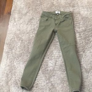 Paige jeans cropped size 26